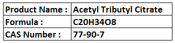 Acetyl Tributyl Citrate