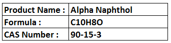 Alpha Naphthol