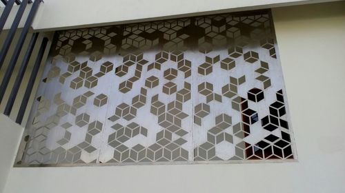 SS Laser Cutting Windows Pattern