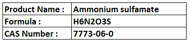 Ammonium Sulfamate - White Crystalline Solid, Water Soluble | Weed Control, Stump Removal, Bramble Control