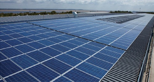 Industrial Rooftop Solar Power Plant