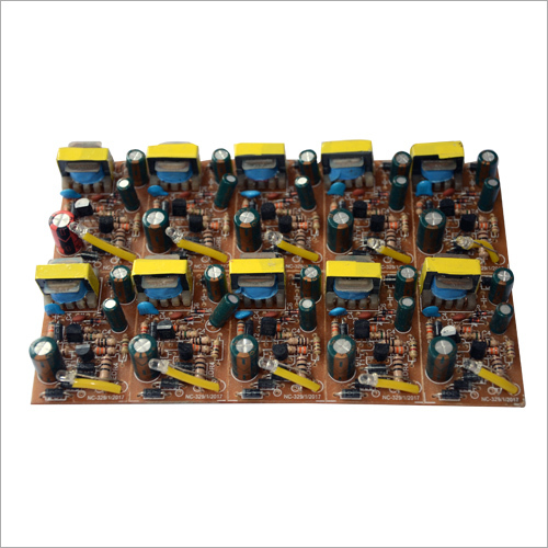 PCB Double Transistor Mobile Charger Circuit