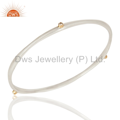14k Gold Fine Silver Bangle Jewelry Supplier