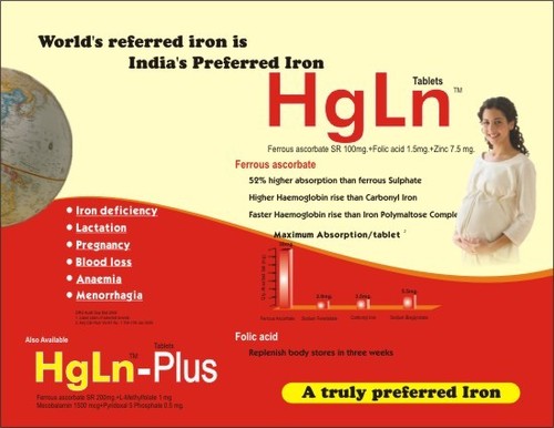 Hematinic Iron Tablets - Fascorbate SR 100MG, Folic Acid 1.5MG, Zinc S Monohydrate 22.5MG, Cynacobalamine 7.5MG | Promote Blood Supply, Suitable for Adults, Optimal Dosage as per Doctor's Instructions