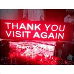 LED Glow Signage Board