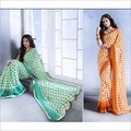 Georgette Printed Sarees