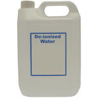Deionized Water - Plastic HDPE Jug 25x20x15 cm 5 Liters | 99.99% Purity 18 MÎ©Â·cm Resistivity Cost Effective Versatile Use