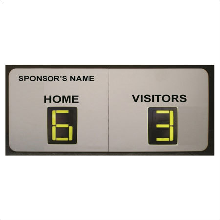 2 Digits Soccer Manual Scoreboards