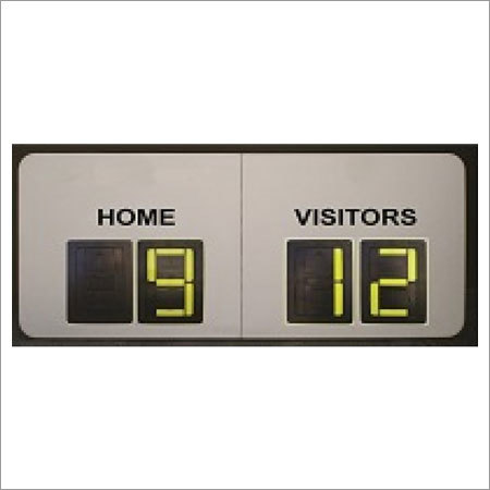 4 Digits Soccer Manual Scoreboards