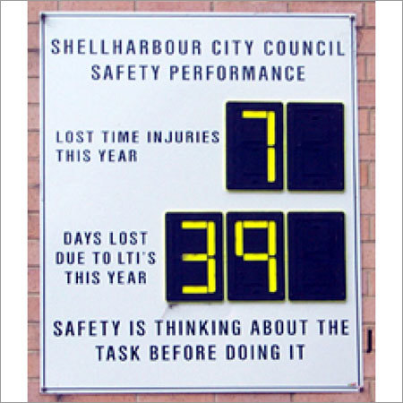 Safety Sign Boards Size: One Sizze