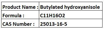 Butylated hydroxyanisole