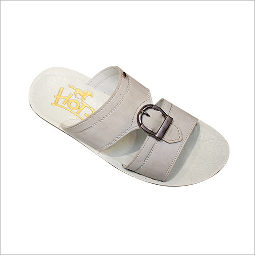 Men's White Slip On Sandal - PVC Outsole, Size 6-11 | Rust Proof Buckle, Comfortable Fit, Easy to Clean, Smooth Texture Soles