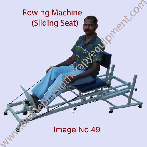 Rowing Machine (Sliding Seat By Divine Physiotherapy Equipment