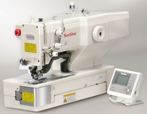 Direct Drive, Electronically Controlled, Lock Stitch, Button Hole Sewing Machine