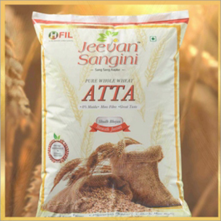 Pure Whole Wheat Flour - Wheat, 5kg, 40x20x10cm | Nutritious, Natural, Pure, 12% Protein, 6 Months Shelf Life