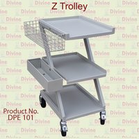 ड्रावर सुविधा के साथ Z प्रकार की ट्रॉली