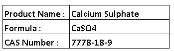 Calcium Sulphate