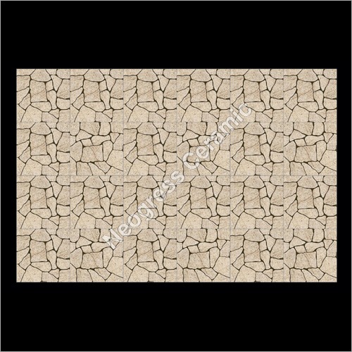 Digital Crystal Crack Beige