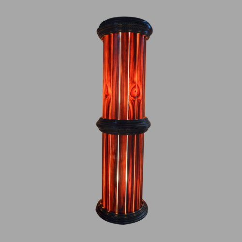 Cylindrical Slitz Floor Lamp