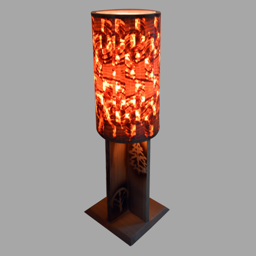 Mosaic Cylinder Floor Lamp
