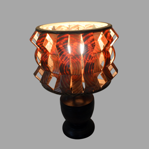 Zigzag Round Table Lamp