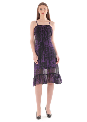 Printed Flare Dress