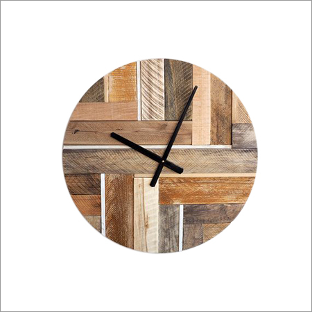 White Rustic Wall Clocks
