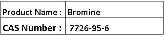 Bromine