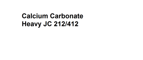 Calcium Carbonate Heavy JC 212/412