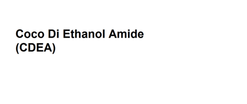 Coco Di Ethanol Amide (CDEA)