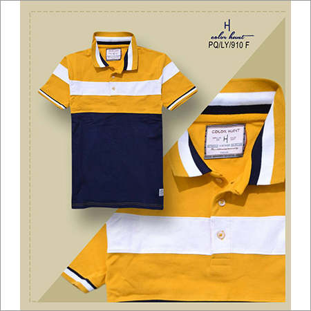 Yellow And Blue T-Shirts (2)