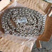 Hollow Pin Chains - Stainless Steel, Standard Size, Polished Finish | Designed For Conveyors And Material Handling Systems, 6-month Warranty