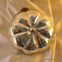 Glitter Hanging Ornaments - Color: Golden