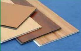 Pvc Sheet Panel Plastic Cladding / Vinyl Cladding