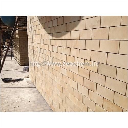 Acid Resistant Brick Lining - Clay Bricks 230x115 cm White Color Acid & Alkali Resistant for Industrial Use in Chemicals & Water Treatment