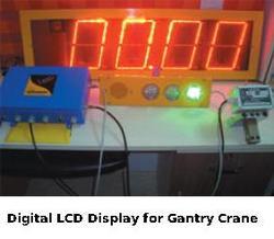 Digital LCD Display for Gantry Crane