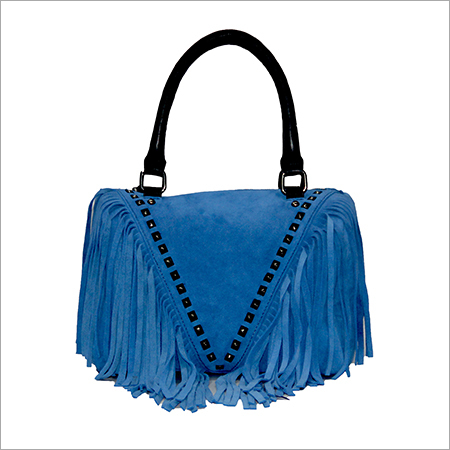 Fringe Stud Duffle Bag