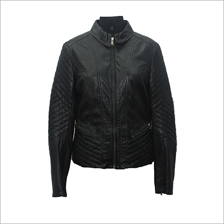 Black Semi Aniline Leather Jacket