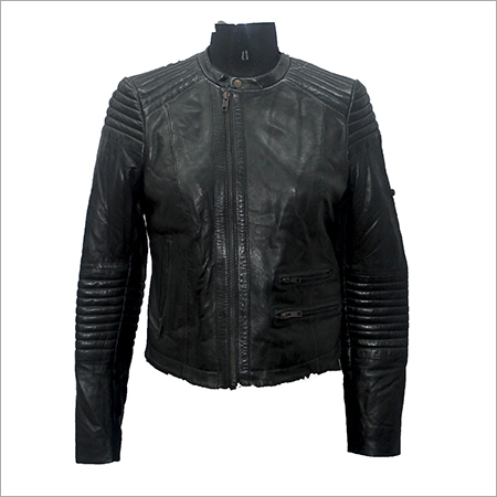 Semi Aniline Leather Jacket