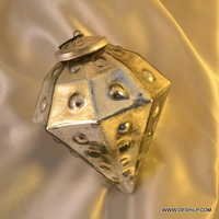 Golden Glass Purple Christmas Tree Decorations Glass Christmas