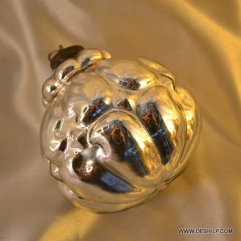 Antique Ornaments Large Vintage Glass Christmas Ornament