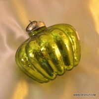 Deshilp Overseas Silver Christmas Ornaments - Color: Green