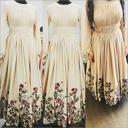 Embroidered Gown Designer Abayas