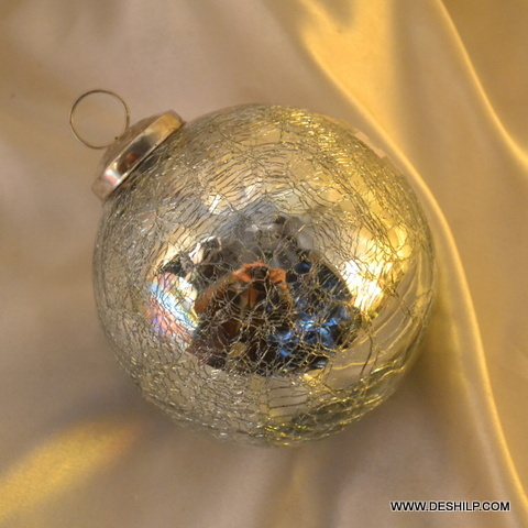 Silver Christmas OrnamentsFestival Party OrnamentsChristmas Accessorie For Christmas And Party - Color: As Per Client Requirement