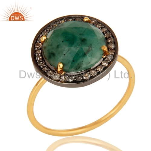 Emerald Diamond Earrings