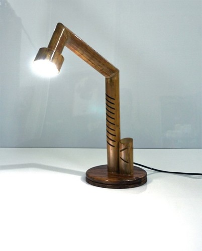 Non Toxic Bamboo Table Study Lamp