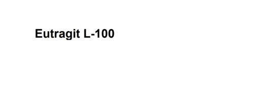 Eutragit L-100