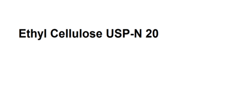 Ethyl Cellulose USP-N 20