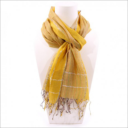 Yarn Dyed Yellow Scarf india Yarn Dyed Yellow Scarf india