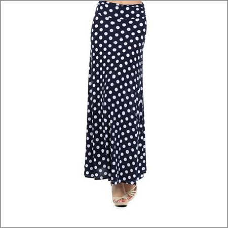 Polka Dot Long Skirt